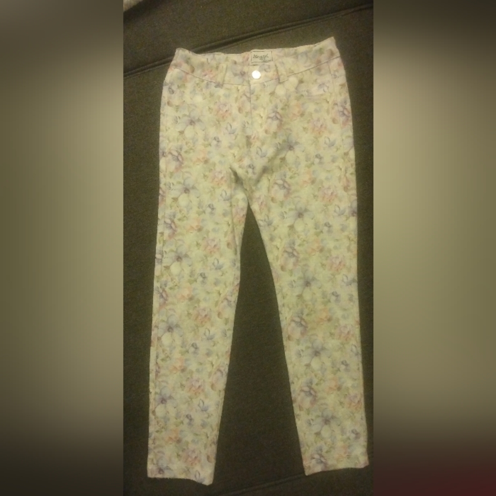 Pastel Floral Leggings for Girls from Mayoral